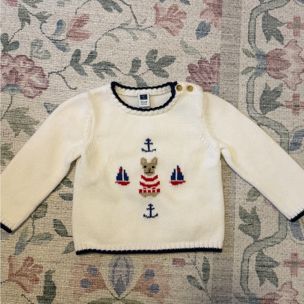 Janie and Jack Nautical Sweater
